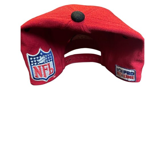 San Francisco 49ers Red Snapback Hat NFL Embroidered Logo Adjustable Cap - Picture 14 of 14